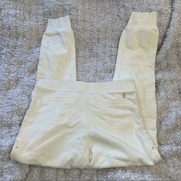 JUICY Couture Light Yellow Y2K Sweatpants Small - Picture 4 of 7